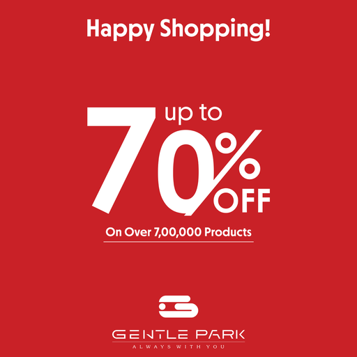 Gentle Park offers 70% Discount on Over 7,00,000 Products!!!